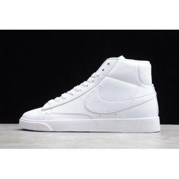 2019 Nike Blazer Mid Vintage White White-White 917862-104 Shoes